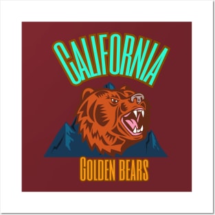 California golden bears Posters and Art